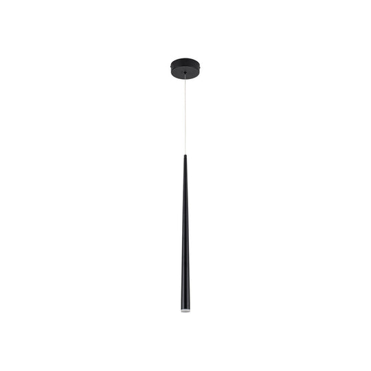 Lámpara colgante MODENA 1 x 6W, color de luz selectable cálida 3000°K / neutro 4000°K / frío 6000°K, atenuable, 127V de Quor Lighting - Q91621-BK