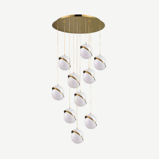 Lámpara colgante JANE 10 x 60W máx., base 10 x E26, foco no incluido, 127V de Quor Lighting