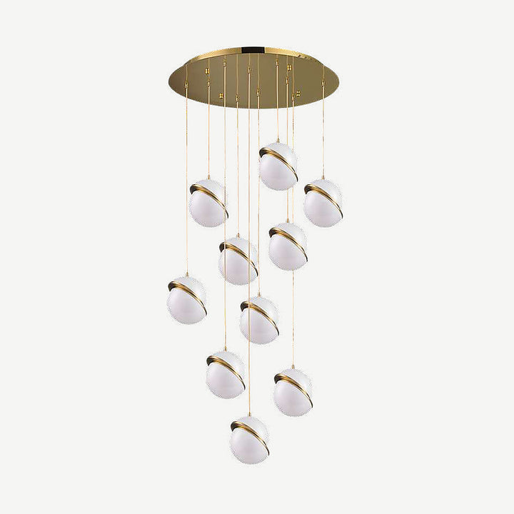 Lámpara colgante JANE 10 x 60W máx., base 10 x E26, foco no incluido, 127V de Quor Lighting