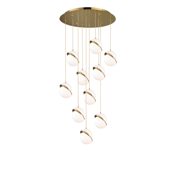 Lámpara colgante JANE, base E26, foco no incluido, 127V de Quor Lighting - Q91810-BSS