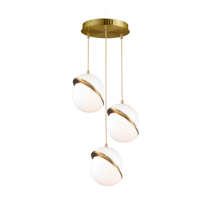 Lámpara colgante JANE, base E26, foco no incluido, 127V de Quor Lighting - Q91823-BSS