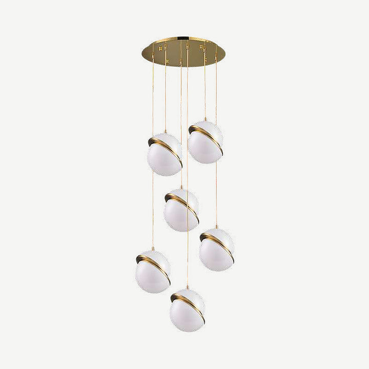 Lámpara colgante JANE, base 6 x E26, foco no incluido, 127V de Quor Lighting