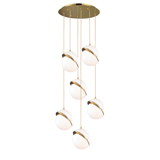 Lámpara colgante JANE, base E26, foco no incluido, 127V de Quor Lighting - Q91826-BSS