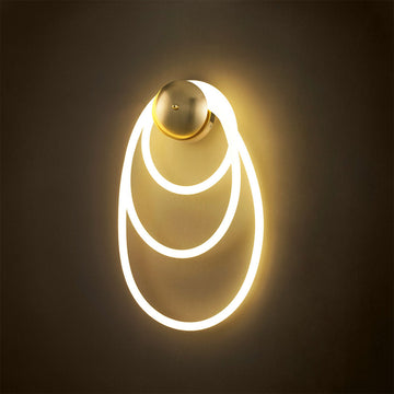 Luminario de muro PAVLOVA 35W, luz cálida 3000°K, 127V de Quor Lighting - Q92820-GD