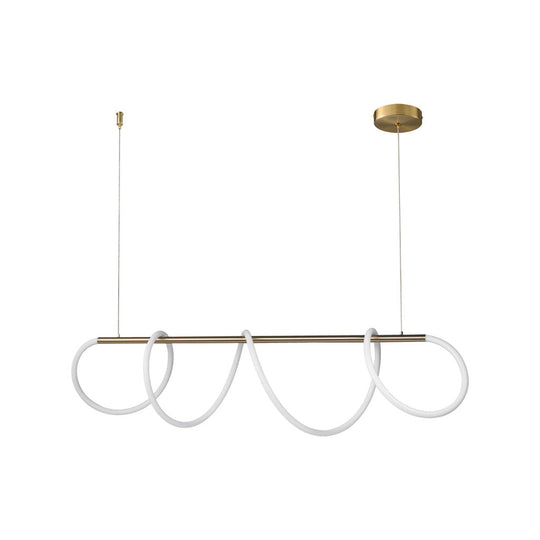 Lámpara colgante PAVLOVA 35W 1.20cm, luz cálida 3000°K, 127V de Quor Lighting - Q92822-GD