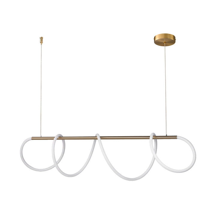 Lámpara colgante PAVLOVA 35W 1.20cm, luz cálida 3000°K, 127V de Quor Lighting - Q92822-GD