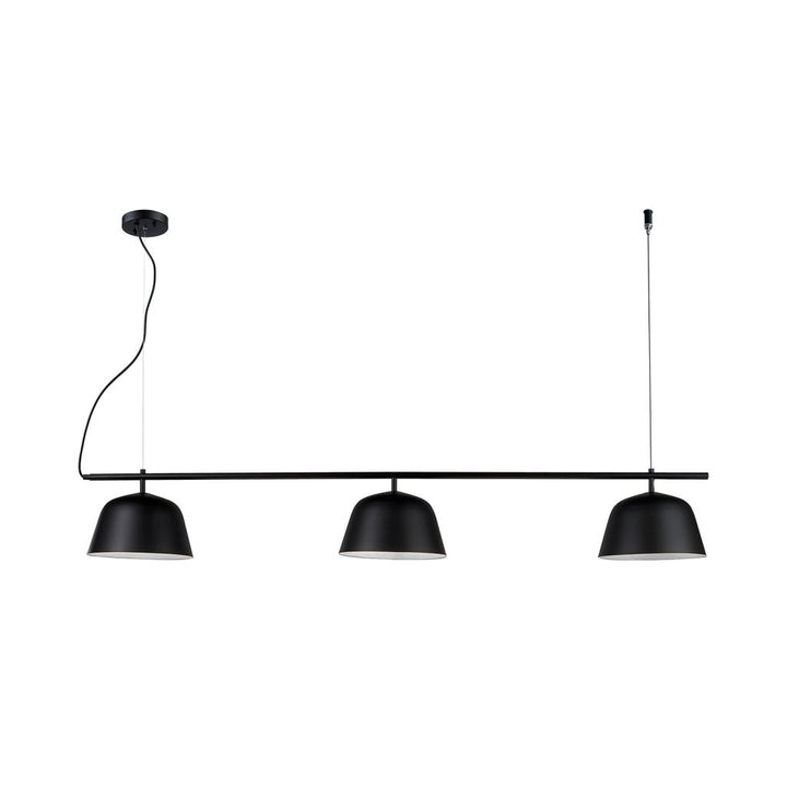 Lámpara colgante CHAPLIN, base E26, foco no incluido, 127V de Quor Lighting - Q93083-BK
