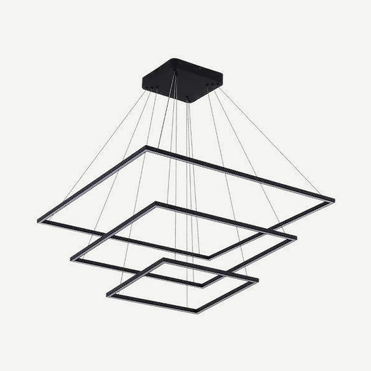 Lámpara colgante NEO 106W, CCT seleccionable luz cálida 3000°K, neutro 4000°K, frío 6000°K, atenuable, 127V de Quor Lighting