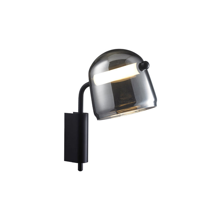 Luminario de muro PALERMO 12W, luz cálida 3000°K, 127V de Quor Lighting - Q96001-BK