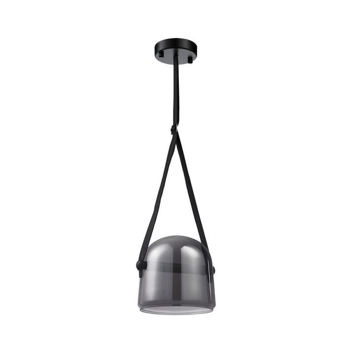 Lámpara colgante PALERMO 12W (Ø22cm), luz cálida 3000°K, 127V de Quor Lighting - Q96003-BK