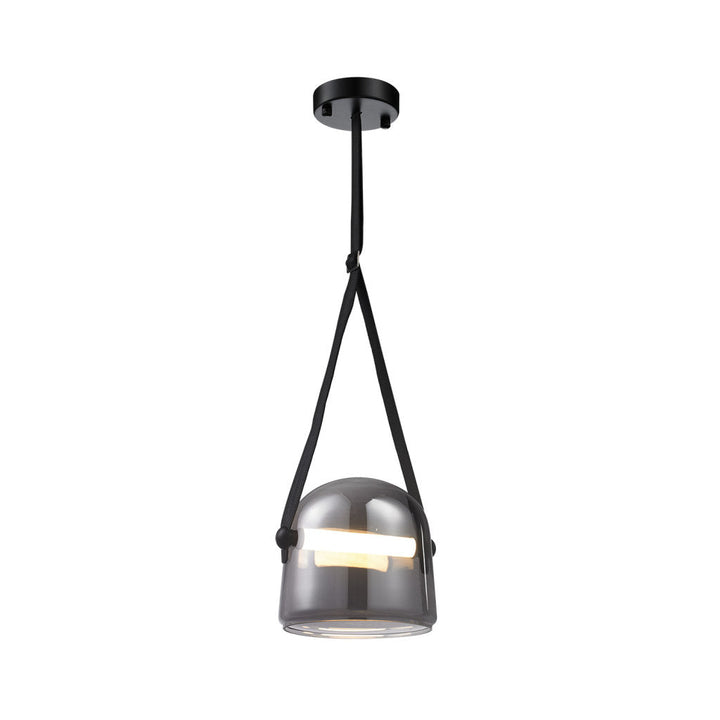 Lámpara colgante PALERMO 12W (Ø22cm), luz cálida 3000°K, 127V de Quor Lighting - Q96003-BK