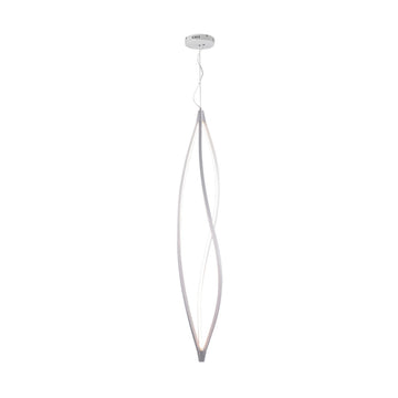 Lámpara colgante AKI 65W / 75W, color de luz selectable cálida 3000°K / neutro 4000°K / frío 6000°K, atenuable, 127V de Quor Lighting - Q98252-WH