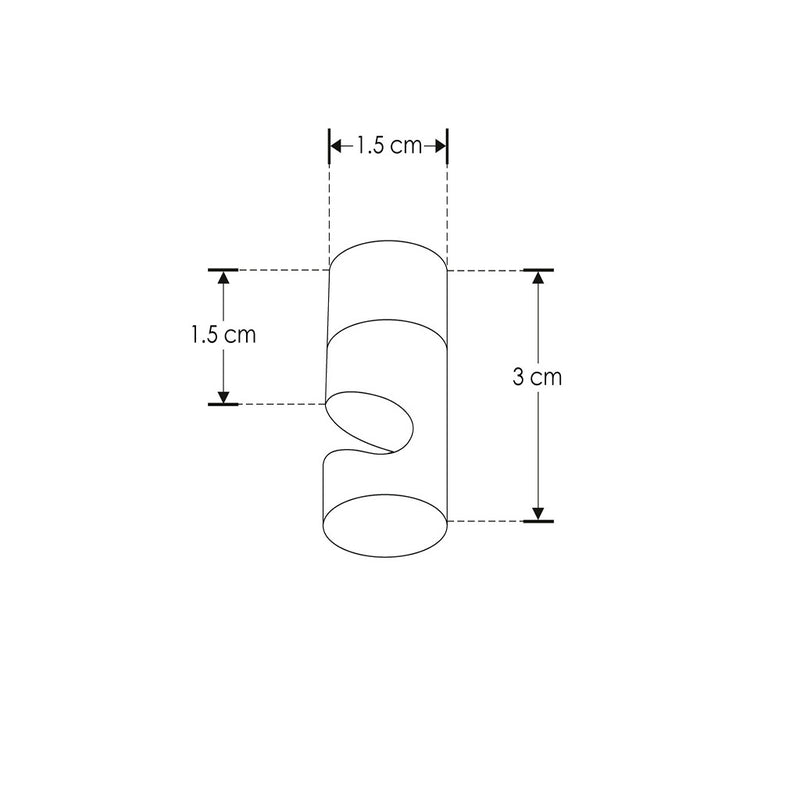 Sujetador de cable de alimentación para luminarios de la serie para luminarios de la serie RUB CUBE de iLumileds