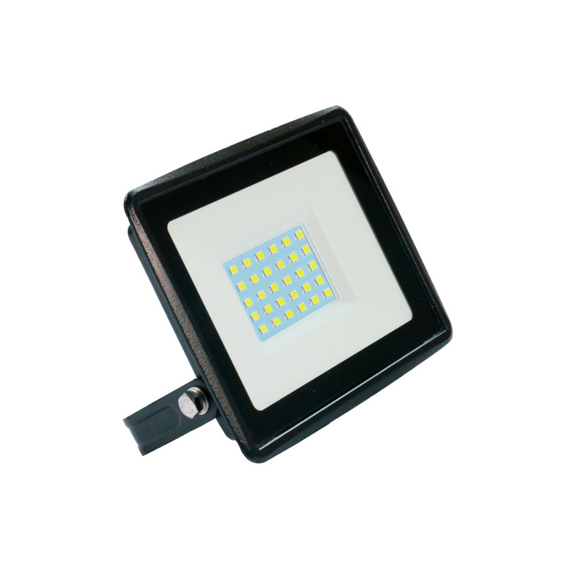 Reflector LED 30W acabado negro opción luz neutra cálida (3000K) / neutra fría (5000K) 100-240V IP65 de ICON