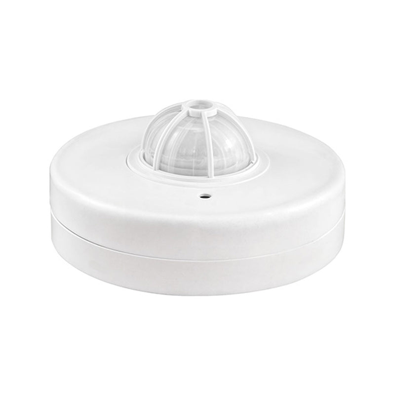 Sensor 360° para techo, 110-130V, ajustable sensibilidad luz y tiempo de ICON