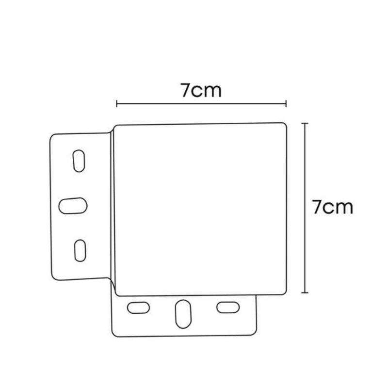 Conector en "L" para  luminario lineal ICON 40W