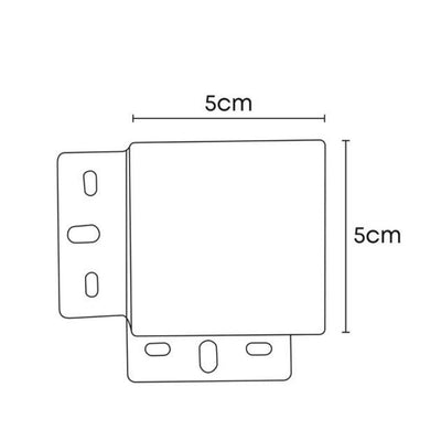 Conector en "L" para luminario lineal ICON 24W