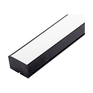 Luminario lineal 40W 118cm luz neutra (4000K), disponible conectores en "L" y accesorios para suspensión o sobreponer (se venden por separado) de ICON