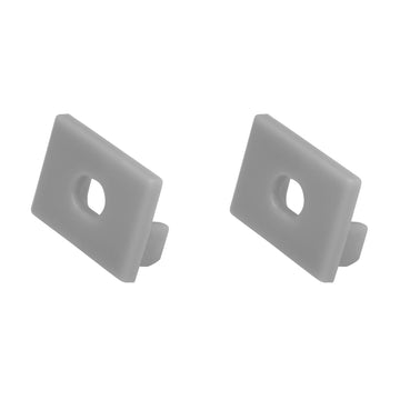 Kit de 2 tapas laterales para perfil de aluminio PA2013, de plástico de iLumileds