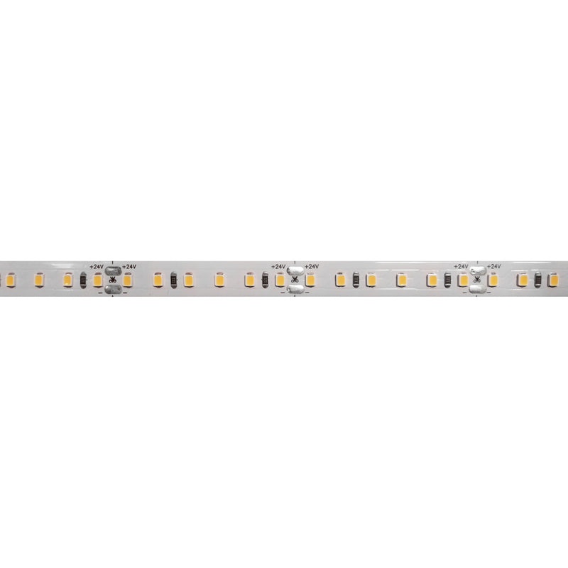 Tira LED LUNG 13.5W/m 24V con 120 chips/m rollo de 5m opciones color de luz con adhesivo de AURO Lighting