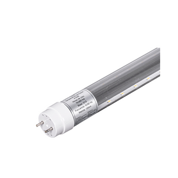 Tubo T8 18W 120cm transparente opción color de luz neutro (4100K) y frío (6500K)  100-265V conexión ambos lados base G13 de ICON