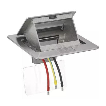 Placa retráctil de piso 3 módulos acabado para Eikon - Arké - Plana - NeveUp de Vimar