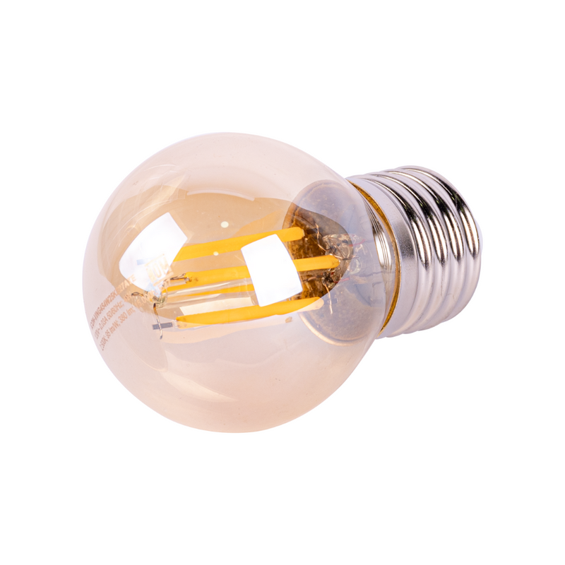 Lámpara LED vintage G45 4W 2500K base E27 atenuable de ICON