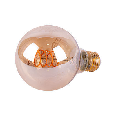 Lámpara LED vintage G80 6W 2500K base E27 atenuable de ICON