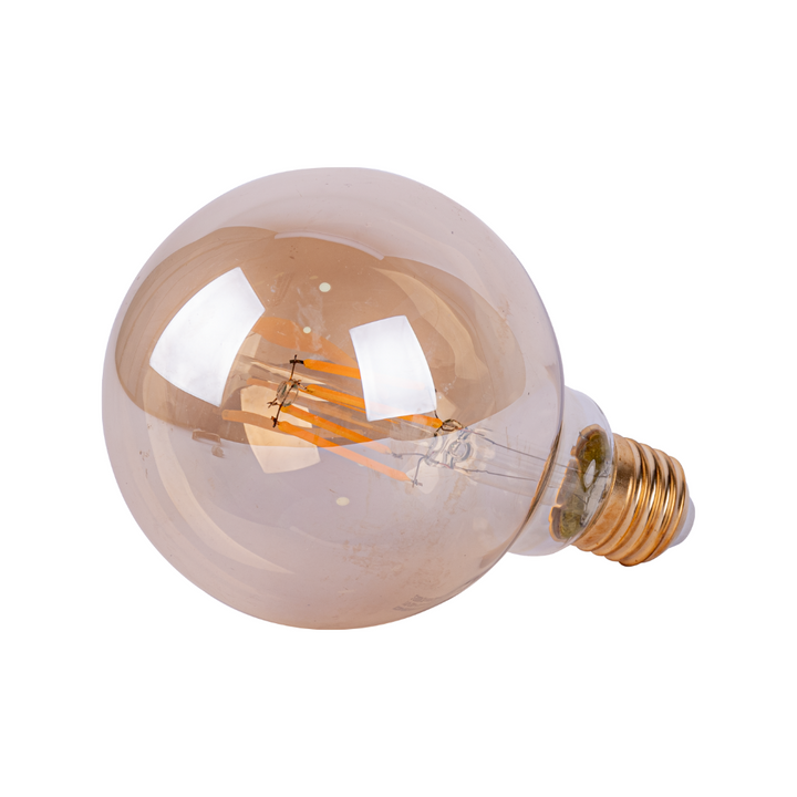 Lámpara LED vintage G95 4W 2500K base E27 atenuable de ICON