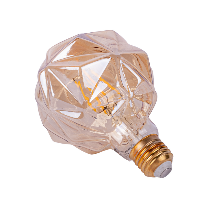 Lámpara LED vintage G95 Roca 4W 2500K base E27 atenuable de ICON