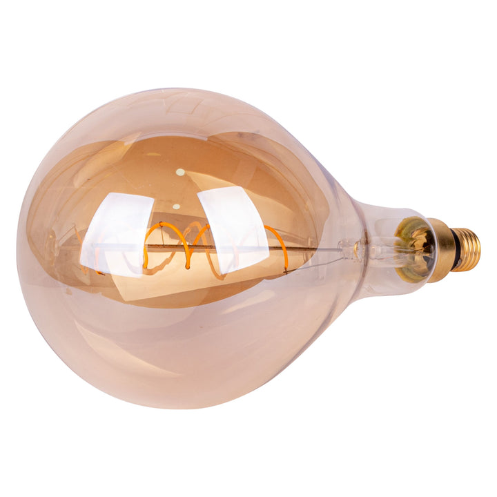 Lámpara LED vintage P160 (XL 28cm altura) 6W 2500K base E27 atenuable de ICON