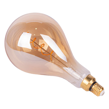 Lámpara LED vintage P160 (XL 28cm altura) 6W 2500K base E27 atenuable de ICON