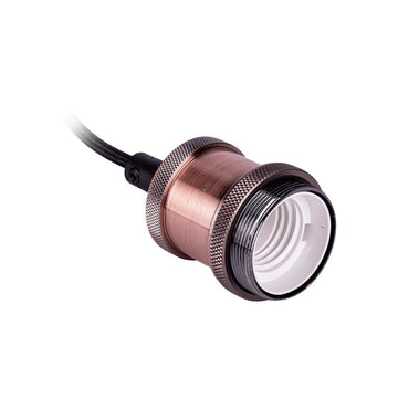 Socket Vintage para suspender acabados Dorado / Negro Mate / Bronce / Cobre 1.5m ajustable base E26 opción  de ICON