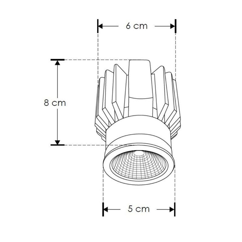 Módulo LED MR16 18W 38° opción color de luz neutro cálido (3000K) y neutro (4100K) 100 - 240V de iLumileds