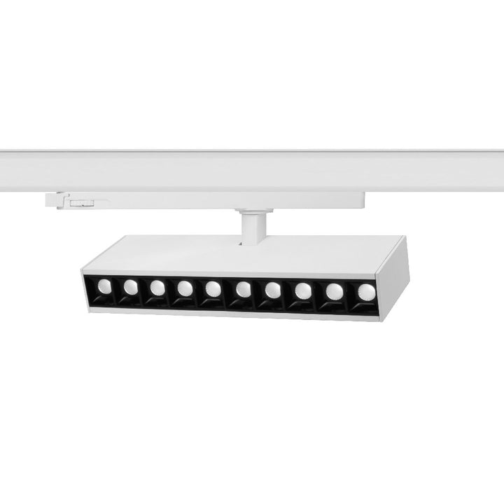 Proyector Lys 20W 30° de AURO Lighting — AIR1030BN01 — Blanco / Negro, Neutro Cálido (3000K)