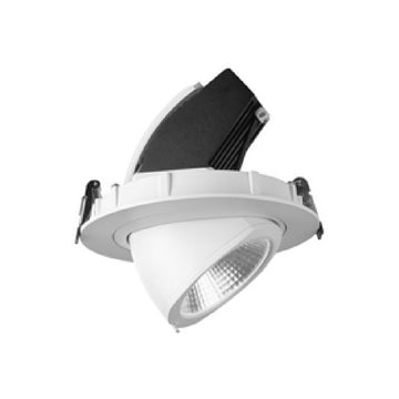 Downlight basculante Okko 28W 24° de AURO Lighting — AIT7040B — Blanco, Neutro (4000K)