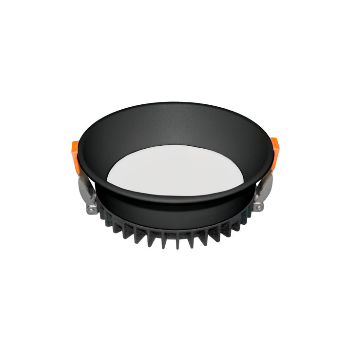 Downlight Luzia 18W (Ø15.5cm) de AURO Lighting — AIT8536SN — Negro