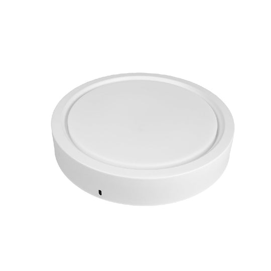 Downlight sobreponer Aurora (Ø23.3cm) 30W cct ajustable cálido 3000K - neutro 4000K - frío 6500K de AURO Lighting — AIT9436SB — Blanco