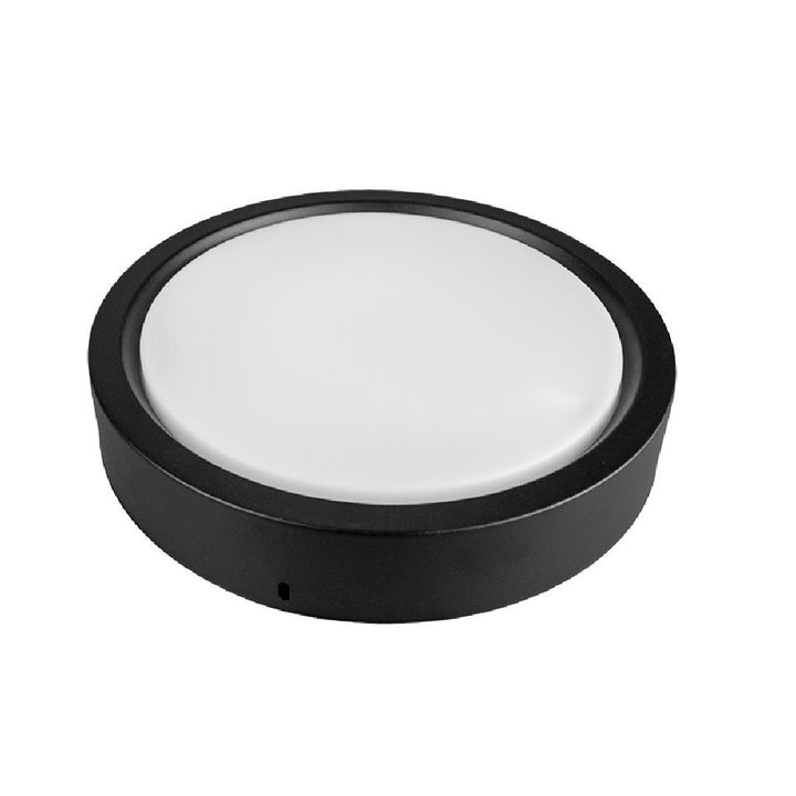 Downlight sobreponer Aurora (Ø23.3cm) 30W cct ajustable cálido 3000K - neutro 4000K - frío 6500K de AURO Lighting — AIT9436SN — Negro