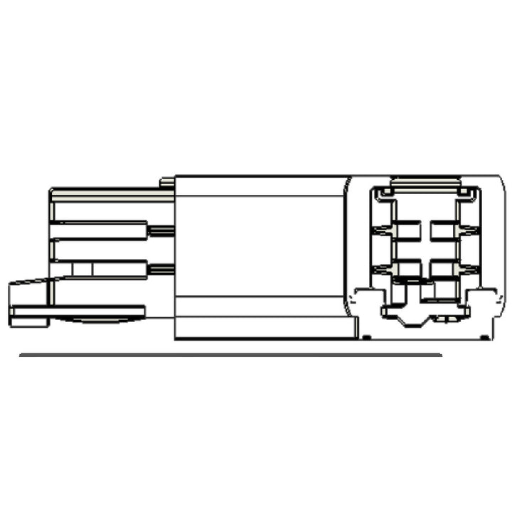 Dimensiones de Conector de AURO Lighting — Referencias ARECE1B, ARECE1N, ARECE2B, ARECT1B, ARECT2B, ARECT3B, ARECT4B