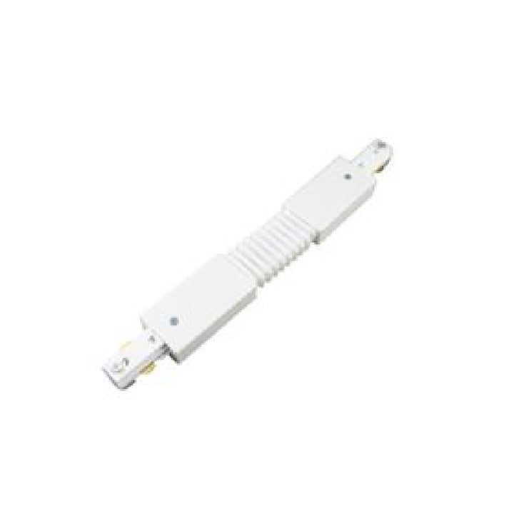 Conector flexible para riel Monofásico Pro Track de AURO Lighting — ARMCFB — Blanco