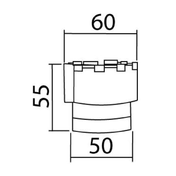 Dimensiones de Módulo MR16 MASS 11W 40° 100-277V opción de AURO Lighting — SKU MLA114