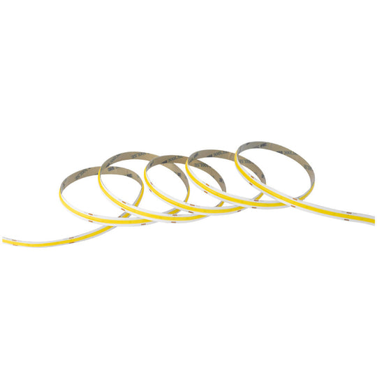 Tira LED COB FADA 14.4W/m 24V rollo de 5m opciones de AURO Lighting — Referencias TLAN24014527, TLAN24014530, TLAN24014540