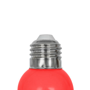 Lámpara LED tipo Mini Globo Rojo 1W 127V E26 de Philco