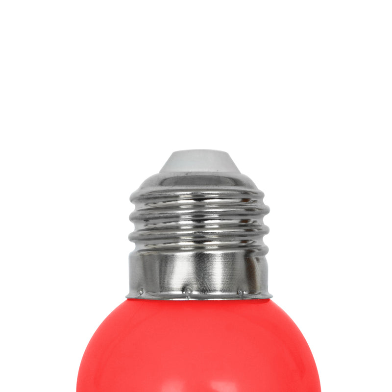 Lámpara LED tipo Mini Globo Rojo 1W 127V E26 de Philco