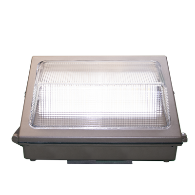 WallPack LED 60W con fotocontrol mini luz neutra fría (5000K) 120-277V de Lumiance