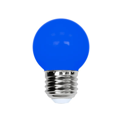 Lámpara LED tipo Mini Globo Azul 1W 127V E26 de Philco