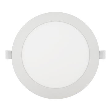 Downlight circular 18W100-240V (Ø 22.5cm), opciones color de luz neutro cálido (3000K) ó frío (6500K) de Philco