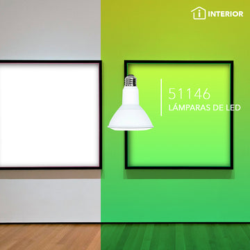 PAR 30 LED atenuable 12W E26 120V, opciones color de luz neutro cálido (3000K) o frío (6500K) marca Philco