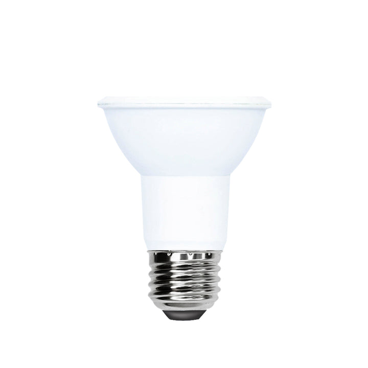 PAR20 LED atenuable 8W E26 120V, color de luz neutro cálido(3000K) o frío(6500K) de Philco